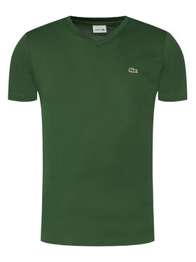 Lacoste Lacoste Tričko TH6710 Zelená Regular Fit
