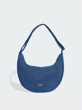 adidas adidas Torebka Adicolor Half Crescent Bag KR1531 Niebieski
