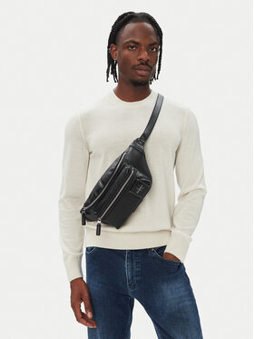 Calvin Klein Calvin Klein Ledvinka Bold Pebble Sling LV04D3427G Černá
