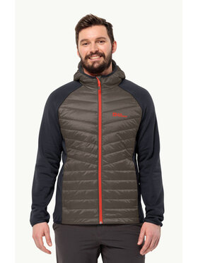 Jack Wolfskin Jack Wolfskin Kurtka puchowa 1710511_5719 Brązowy Regular Fit