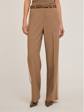 Motivi Motivi Pantaloni di tessuto P204Q003760N022 Marrone Over Fit