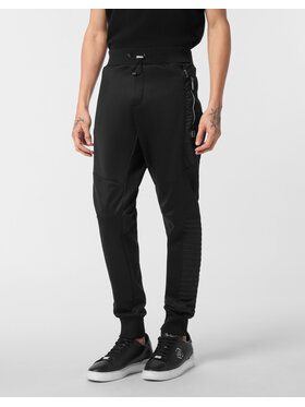 PHILIPP PLEIN PHILIPP PLEIN Teplákové kalhoty 26955 Černá Jogger Fit