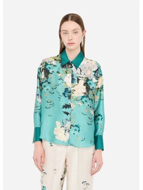 Liu Jo Liu Jo Koszula CF5364TS555M9716 Błękitny Regular Fit