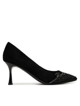 KARL LAGERFELD KARL LAGERFELD Czółenka Sienna Signature Pump KL32712 Czarny