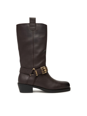 Liu Jo Liu Jo Kozačky Roxy 02 SF5049 P0102 Hnědá