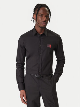 HUGO HUGO Srajca Emero 50555786 Črna Regular Fit