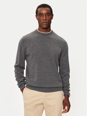 BOSS Boss Sweter 50526844 Szary Regular Fit