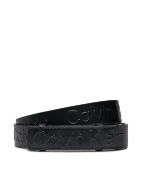 Calvin Klein Calvin Klein Dámský pásek Gracie Belt 30Mm K60K611583 Černá