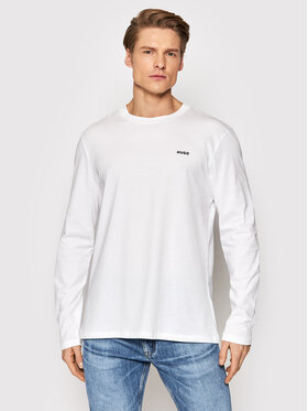 Hugo Hugo Longsleeve krekls Derol222 50466159 Balts Regular Fit