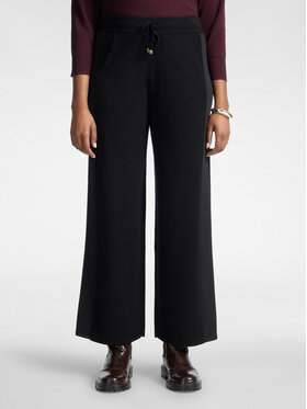 Elena Mirò Elena Mirò Spodnie materiałowe P6041000004N033 Czarny Flare Fit