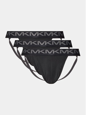 Michael Kors Michael Kors Set od 3 para muških slip gaća 6BR1J10033 Crna