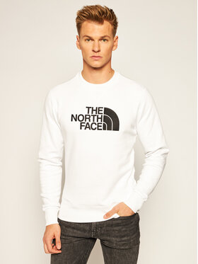 The North Face The North Face Majica dugih rukava Drew Peak Crew NF0A4SVR Bijela Regular Fit
