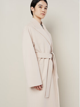 BEIGE BEIGE Płaszcz zimowy BASE MODERN Beżowy Regular Fit