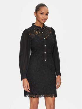 Morgan Morgan Rochie de zi 251-RISLO Negru Regular Fit