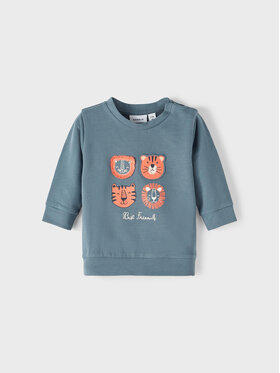 NAME IT NAME IT Суитшърт 13215627 Сив Regular Fit