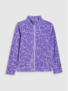 4F 4F Kurtka przejściowa OUTERWEAR Fioletowy jasny Regular Fit