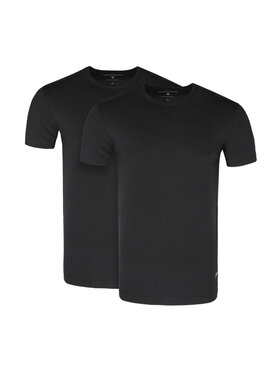 Volcano Volcano Komplet t-shirtów T-CLONE Czarny Regular Fit