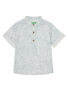 United Colors Of Benetton United Colors Of Benetton Сорочка 5OUGGQ02G Голубий Regular Fit