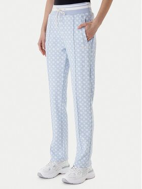 Guess Guess Pantaloni trening V5YB20 KB212 Albastru celest Regular Fit