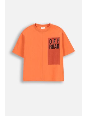 Coccodrillo Coccodrillo T-Shirt WC5143204WBJ-006 Pomarańczowy Regular Fit