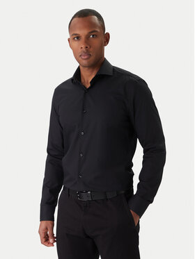 BOSS BOSS Koszula H-Hank 50550925 Czarny Slim Fit