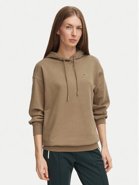 Lacoste Lacoste Džemperis SF7612 Šviesiai ruda Oversize