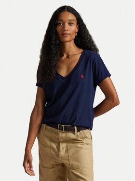 Polo Ralph Lauren Polo Ralph Lauren T-Shirt 211B14611008 Granatowy Regular Fit