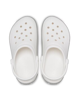 Crocs Natikače Crocs Crocband Clean Clog Kids 208477 Bijela