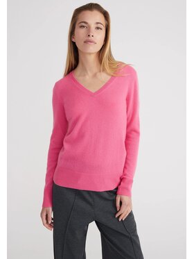 Style Republic Style Republic Sweter Kaszmir Różowy Comfort Fit
