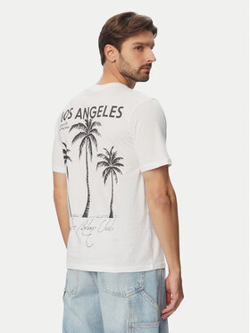 Jack & Jones Jack & Jones T-Shirt Calm 12297701 Bílá Regular Fit