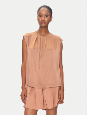 ViCOLO ViCOLO Блуза TD0763 Кафяв Regular Fit