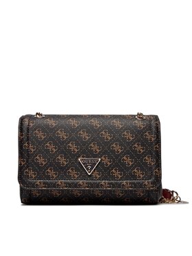 Guess Guess Дамска чанта Noelle (QL) HWQL78 79210 Кафяв