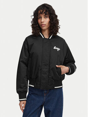 HUGO HUGO Kurtka bomber Felax-1_B 50563077 Czarny Regular Fit