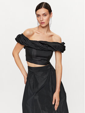 PINKO Pinko Palaidinė Moderatore 101709 Y3LE Juoda Slim Fit