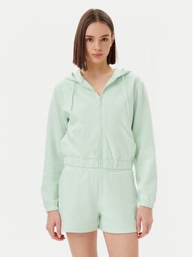 Guess Guess Bluza V5RQ20 KC3D2 Zielony Regular Fit
