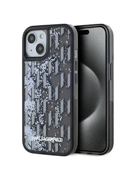 KARL LAGERFELD KARL LAGERFELD Etui na telefon iPhone 15 Czarny
