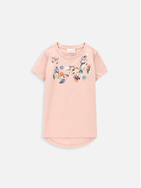 Coccodrillo Coccodrillo T-shirt ZC3143202WGK Ružičasta Relaxed Fit