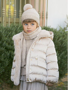 Abel & Lula Abel & Lula Зимно яке 5837 Бежов Regular Fit