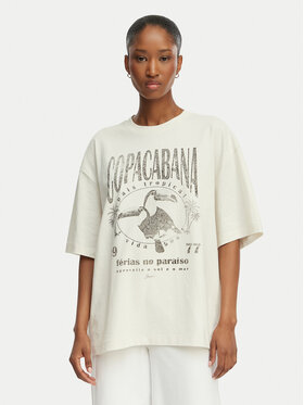 BOSS BOSS T-Shirt C_Eboys_2 50559078 Hellbeige Relaxed Fit