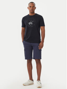 Beverly Hills Polo Club Beverly Hills Polo Club T-särk M1546 Tumesinine Regular Fit