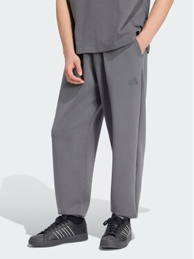 adidas adidas Spodnie materiałowe 168097 Szary Regular Fit