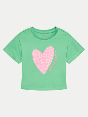 OVS OVS T-särk 1984377 Roheline Regular Fit