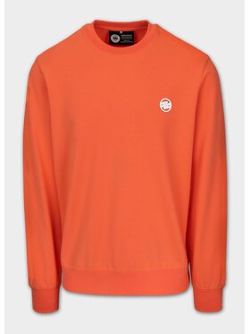 PITBULL PITBULL Bluza SMALL LOGO NUGGET Pomarańczowy Regular Fit