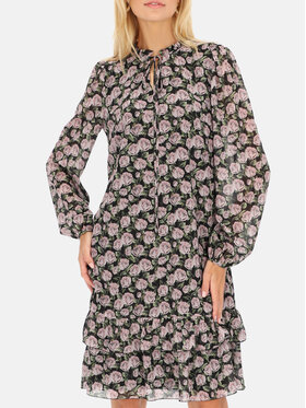 L’AF L’AF Sukienka codzienna Antonia Czarny Regular Fit