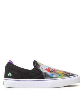 Emerica Emerica Кросівки Wino G6 Slip-On X Dinosaur Jr. 6107000253 Чорний