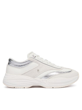 Tommy Hilfiger Tommy Hilfiger Sneakers Th Modern Sporty Runner Leather FW0FW09590 Bianco