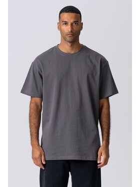 TeeShoppen TeeShoppen T-Shirt 'Oversized Collection' Szary Oversize