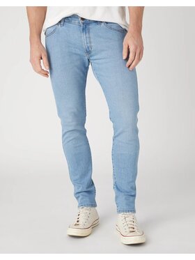 Wrangler Wrangler Jeansy BRYSON Niebieski Skinny Fit