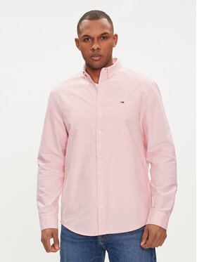 Tommy Jeans Tommy Jeans Košile Entry DM0DM19134 Růžová Regular Fit