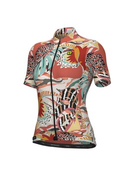 Alé Cycling Alé Cycling Koszulka rowerowa PR-E Rio Pomarańczowy Fitted Fit